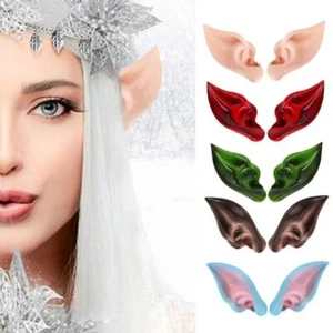 Elven Ears Elf Ears Latex False Ears Cute Role Play - Picture 1 of 16