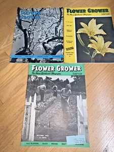 3 FLOWER GROWER Magazine May 1941 / August 1943 / October 1943 - Picture 1 of 12
