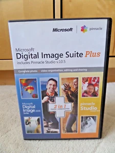 MICROSOFT DIGITAL IMAGE SUITE PLUS INCLUSO PINNACLE STUDIO V10.5 - Foto 1 di 8