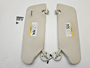 2008-2016 Dodge Caravan Town & Country Sun Visor Pair Set Left Right OEM 3595 - Picture 1 of 18
