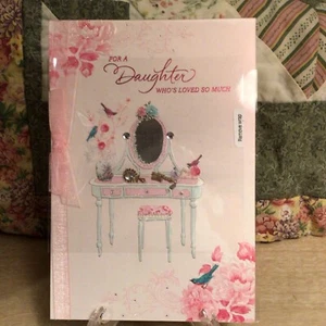 Vintage Hallmark Daughter Birthday Card - Picture 1 of 4