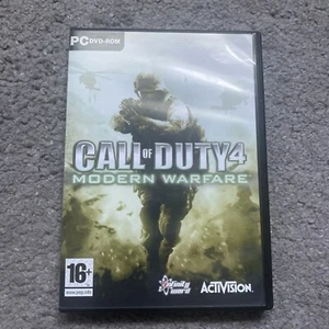 CALL OF DUTY 4 MODERN WARFARE Pc DVD Rom COD4 COD - FAST POST - Picture 1 of 5