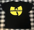 Classic Hip Hop Wu-Tang Clan Logo 100% Cotton Unisex T-Shirt