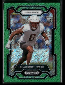 2024 Panini Prizm Draft Picks #188 Chau Smith-Wade Green Shimmer /8 - Picture 1 of 2