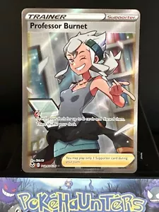 Pokemon Card Professor Burnet TG26/TG30 Trainer Gallery Silver Tempest NM - Picture 1 of 2