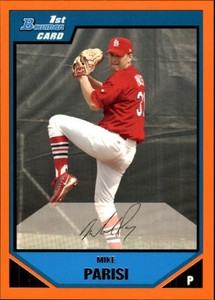 2007 Bowman Prospects Orange #BP102 Mike Parisi /250