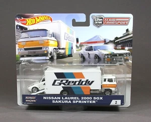 Hot Wheels Team Transport 2018 #2 Nissan Laurel 200 SGX / Sakura  FLF59 1/64 - Bild 1 von 1