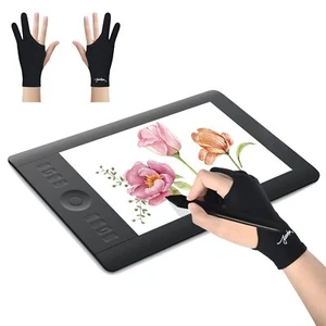 Digital Drawing Glove for Graphics Drawing Tablet, Two-Finger Artist Gloves - Picture 1 of 7