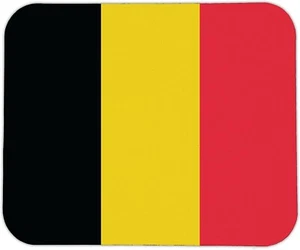 Almohadilla de ratón con bandera de Bélgica - Imagen 1 de 3