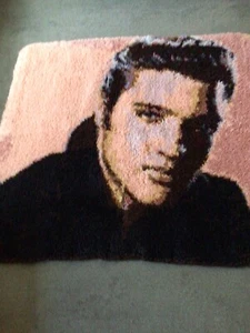 Elvis Hand Made Rug - Picture 1 of 3