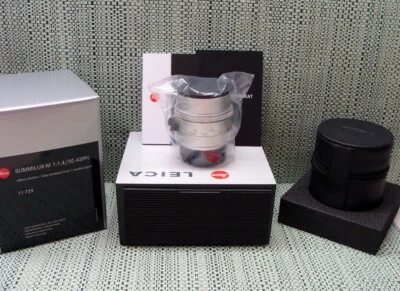 LEICA 11729 - Leica Summilux 1.4/50mm ASPH 6bit "NEW CLOSE FOCUS LENS" - OVP - Bild 1 von 4