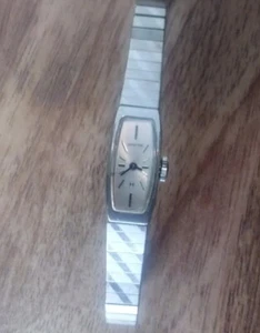 Hamilton Swiss 609 17j 10k RGP Bezel Womens Bracelet Watch - Picture 1 of 24