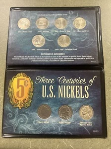 US Coins: Three Centuries of Nickels & Westward Journey Jefferson Nickel Series - Picture 1 of 12