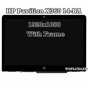 14" HP Pavilion x360 14m-ba013dx ba015dx FHD LCD Touch Screen Digitizer Assembly - Picture 1 of 9