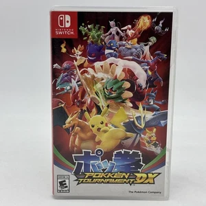 Pokemon Tournament DX Nintendo 2017 Nintendo Switch Game With Case Tested - Picture 1 of 6
