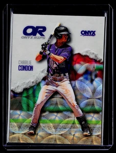 2025 Onyx Rips #ORB-CHCO Charlie Condon Kaleidoscope Holo sp - Picture 1 of 2