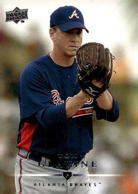 Tom Glavine 2008 Upper Deck Baseball - #409 - Atlanta Braves - Image 1 of 2
