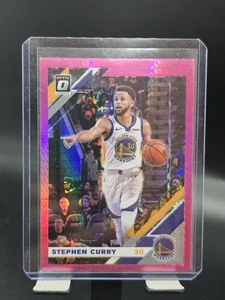 Stephen Curry 2019-20 Panini Donruss Optic Pink Hyper Prizm #8 Warriors - Imagen 1 de 2