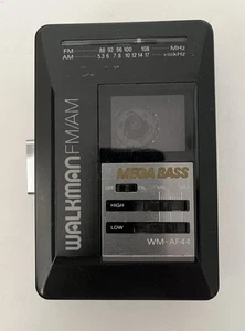Walkman Sony WM-AF44 de colección, radio funciona, casete no funciona - Imagen 1 de 12