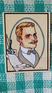 TARJETA POSTAL ESTILO VINTAGE CONVENCIÓN SHERLOCK SEATTLE 2015 - Imagen 1 de 11