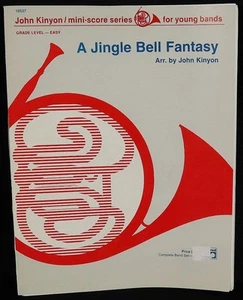 A Jingle Bell Fantasy Sheet Music Score Book Kinyon Alfred Mini Scores - Picture 1 of 7