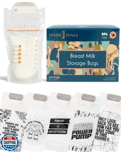 Breastmilk Storage Bags, Pump and Freeze Breast Milk, Bolsas de Leche Materna - Picture 1 of 5