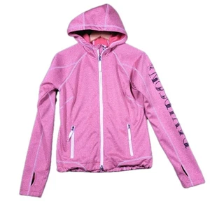 Chaqueta para mujer Harley Davidson pequeña carcasa suave cremallera sudadera con capucha agujero para el pulgar motocicleta - Imagen 1 de 6