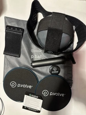 P.volve Trainer Home GYM Set P.Ball And  Gliders Exercise Fitness - Image 1 of 4