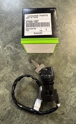 Interruptor de encendido OEM Kawasaki KFX700 Prairie 650 700 Brute Force 650 27005-1267 Foto 1 de 2