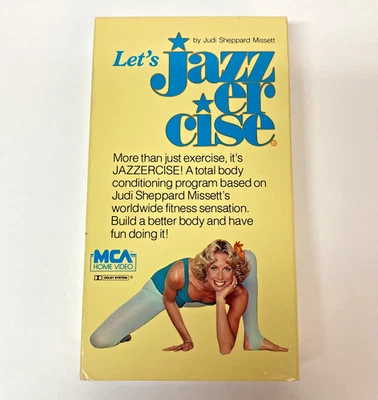 Let's Jazzercise (VHS, 1983) Judi Sheppard Missett Exercise Video Tape VG - Image 1 of 4