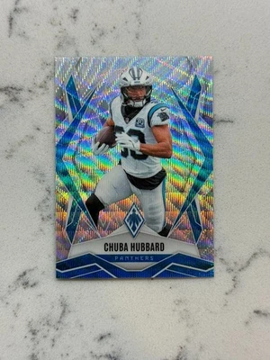 2025 PHOENIX CHUBA HUBBARD SILVER WAVE /199 PANTHERS  - Image 1 of 2