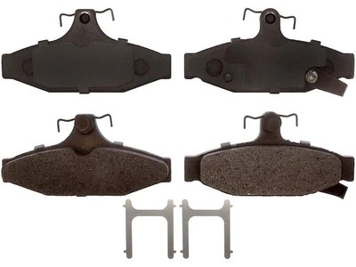 Juego de pastillas de freno traseras para Chevrolet Corvette 1984-1987 aire acondicionado Delco 41352HZMM 1985 1986 Foto 1 de 2