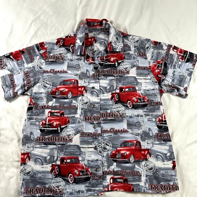 Camisa de manga corta XL original para hombre hecha por Donna Wold Foto 1 de 4