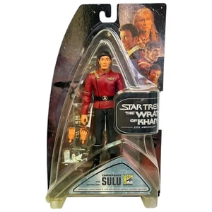 Figura Star Trek La Ira del Comandante Khan Sulu SDCC 2007 Diamond Select Nueva - Imagen 1 de 6