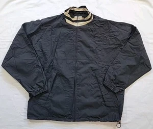 Cutter & Buck Packable Windbreaker Jacket Full Zip Long Sleeve Men's Large Black - Picture 1 of 16
