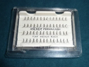 Andrea Perma Lash Individual False Eye Lashes FLAIR MEDIUM BLACK New without tag - Picture 1 of 4
