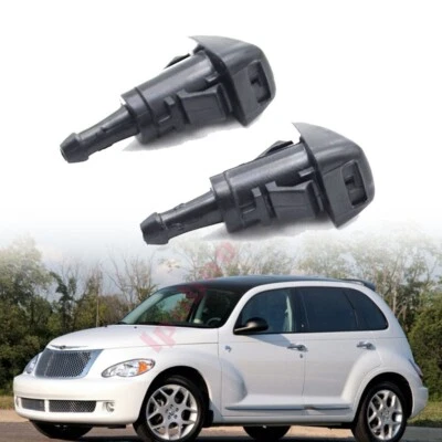 Brazo pulverizador boquilla limpiaparabrisas capó 2 piezas chorro para Chrysler PT Cruiser Foto 1 de 4