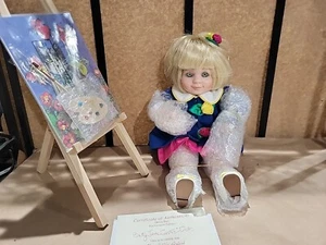 BETTY JANE CARTER Little Artist PORCELAIN DOLL GOEBEL - Picture 1 of 4