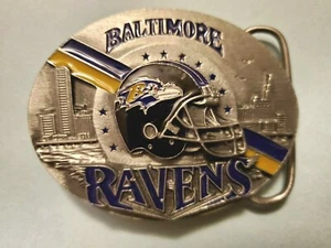 Siskiyou 1999 Limited Edition NFL Baltimore Ravens Belt Buckle NFL Numbered - Picture 1 of 2