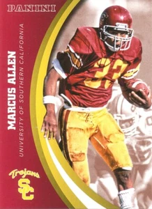 PANINI-COLLEGIATE Marcus Allen RAIDERS CHIEFS USC Trojans HEISMAN - Picture 1 of 1