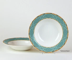 Victoria & Beale SUN DANCE Set(s) Of 2 Soup Bowls, SUPERB Casual Collection 9048 - Picture 1 of 4