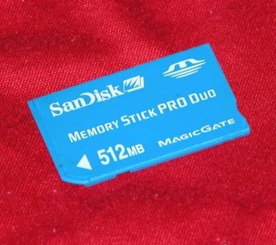 SanDisk SDMSPD-512-A10 512MB Memory Stick Pro Duo - Image 1 of 2