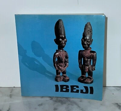 RARE AFRICAN ART BOOK - IBEJI TWIN FIGURES OF THE YORUBA - BY STOLL 1980 - Image 1 of 4