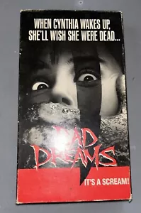 Bad Dreams: (VHS, 1988) / Jennifer Rubin / Horror Cult Classic B Movie Slasher - Imagen 1 de 5