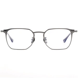 Quadratische Brille für Big Face Kopf Herren Breit Hell Titan Brille Brillengestell Grau - Bild 1 von 22