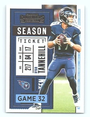2020 Panini Contenders #9 Ryan Tannehill - Image 1 of 2