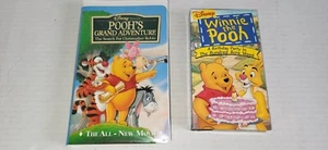Build a Lot Winnie the Pooh VHS | Pooh's Grand Adventure | Pooh - Birthday Party - Imagen 1 de 10