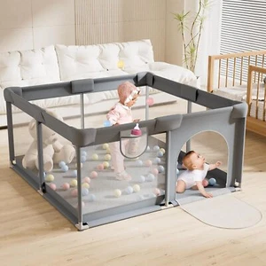 Box Bambini 130x130cm: Recinto per Bambini Tessuto Oxford 300D, box neonato - Foto 1 di 6