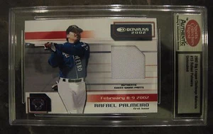 PANTALONES USADOS RAFAEL PALMEIRO 2002 DONRUSS BIG LEAGUE CHALLENGE MATERIALES #13 - Imagen 1 de 1