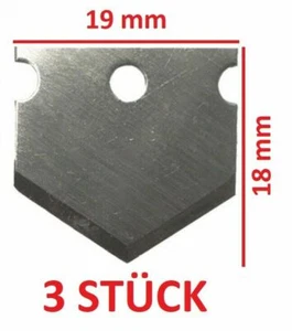 Ersatzklingen 19mm Schlauchschere Schlauchabschneider Pneumatik Schlauch PVC PU - Bild 1 von 1